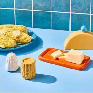 Tabitha Brown Corn Cob Salt & Pepper Shaker Set